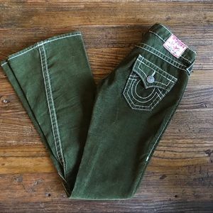 NWOT True Religion Joey Big T Cords - W25/L33